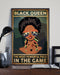 African - Black Art - Tropical Black Queen Vertical Canvas And Poster | Wall Decor Visual Art