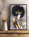 African - Black Art - Black Girl Magic 260802 Vertical Canvas And Poster | Wall Decor Visual Art