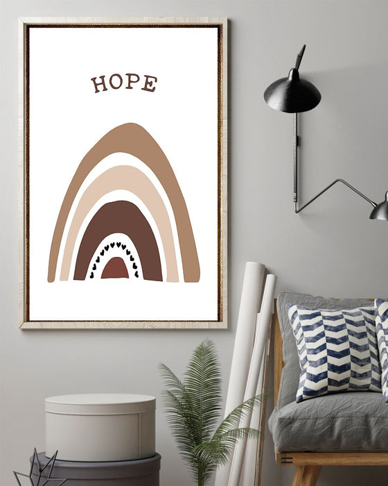 African - Black Art - Hope Vertical Canvas And Poster | Wall Decor Visual Art