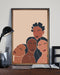 African - Black Art - Black Sisterhood 4 Vertical Canvas And Poster | Wall Decor Visual Art