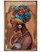 African - Black Art - African Culture Vertical Canvas And Poster | Wall Decor Visual Art