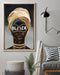 African - Black Art - Head Scarf Girl Vertical Canvas And Poster | Wall Decor Visual Art