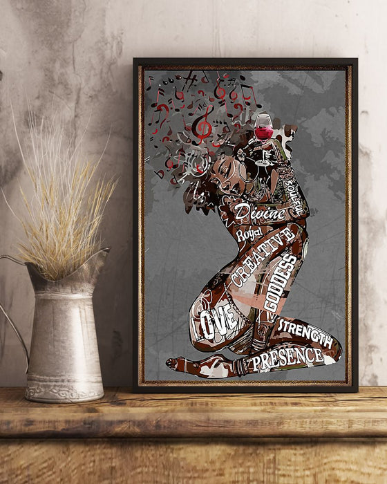 African - Black Art - Creative Enough Vertical Canvas And Poster | Wall Decor Visual Art