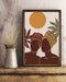 African - Black Art - Black Sisterhood 2 Vertical Canvas And Poster | Wall Decor Visual Art