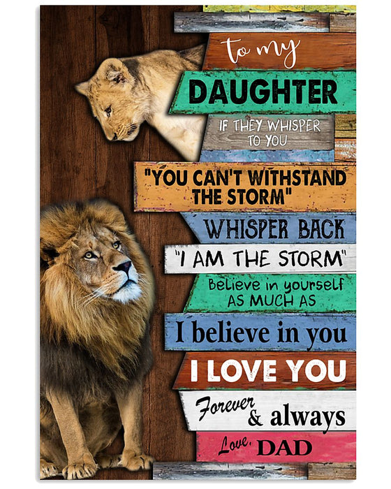 I Love You Forever And Always Vertical Canvas And Poster | Wall Decor Visual Art