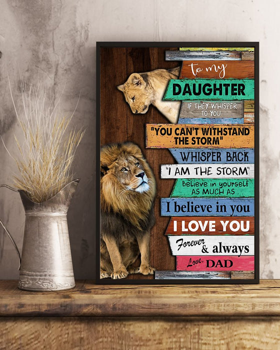 I Love You Forever And Always Vertical Canvas And Poster | Wall Decor Visual Art
