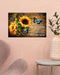 Sunflower Every Day Is A New Beginning Horizontal Canvas And Poster | Wall Decor Visual Art