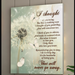 I Thought Of You Today Memorial Canvas Poster Gift For Family  1608520343015.png