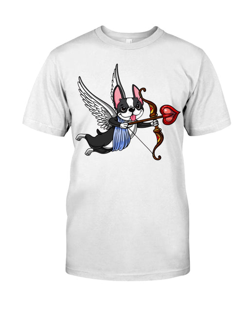 Boston Terrier A Love Angel T-Shirt Hoodie - Valentine Gift 1610558746787.jpg