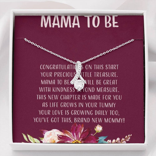 To A Mama To Be Congratulation Necklace With Message Card, Birthday Gift For Mom, Christmas Gift For Mom, Anniversary Gift For Mom, Meaningful Gift For Mom. 1611632026394.jpg