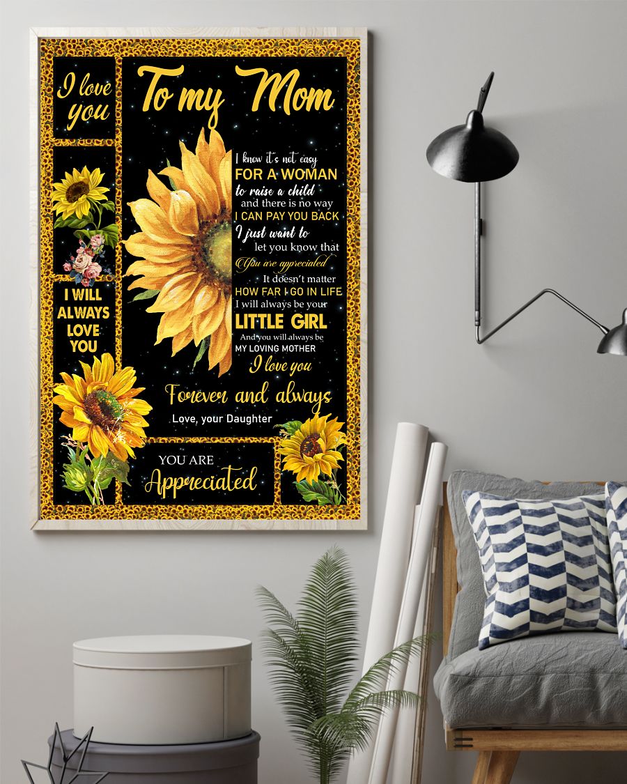 I Love You Forever And Always Canvas And Poster, Mother’s Day Greetings, Mother’s Day Gift From Daughter To Mom, Warm Home Decor Wall Art Visual Art 1616423018921.jpg