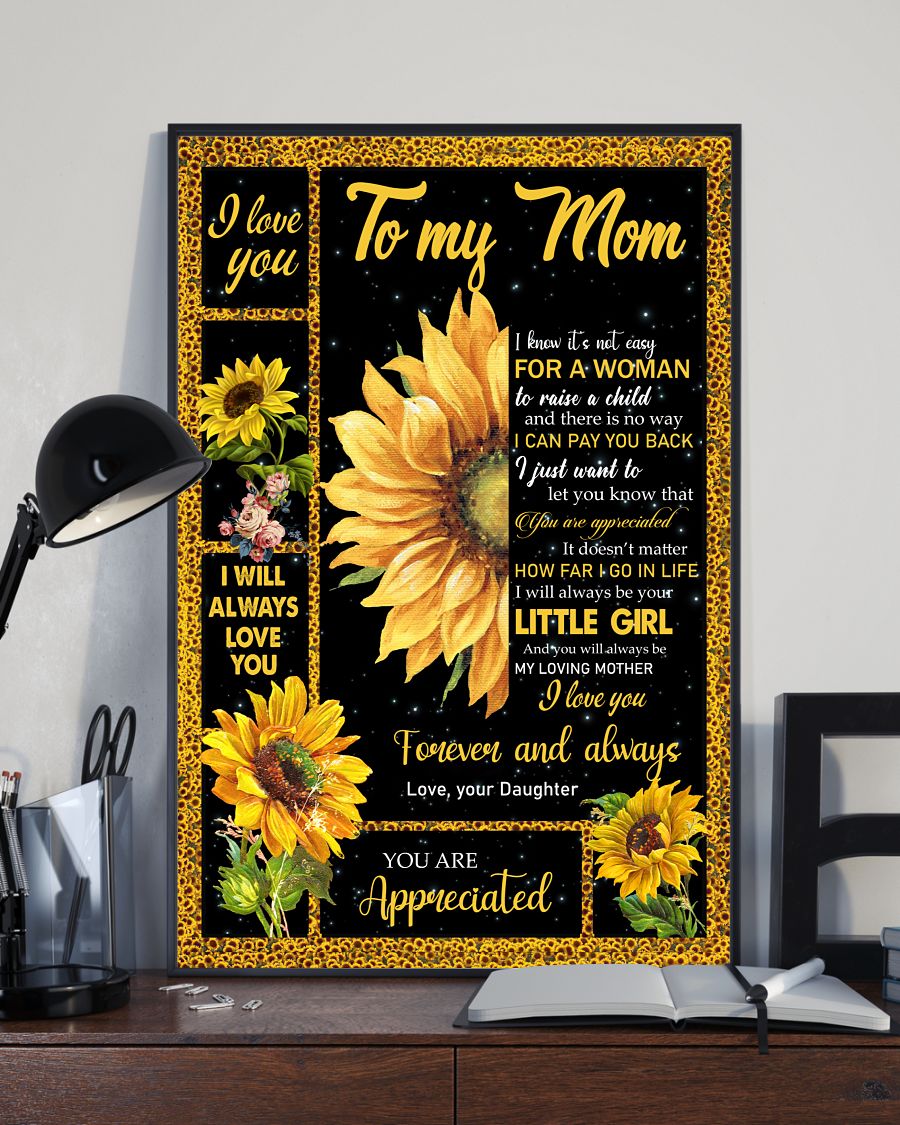 I Love You Forever And Always Canvas And Poster, Mother’s Day Greetings, Mother’s Day Gift From Daughter To Mom, Warm Home Decor Wall Art Visual Art 1616423019521.jpg