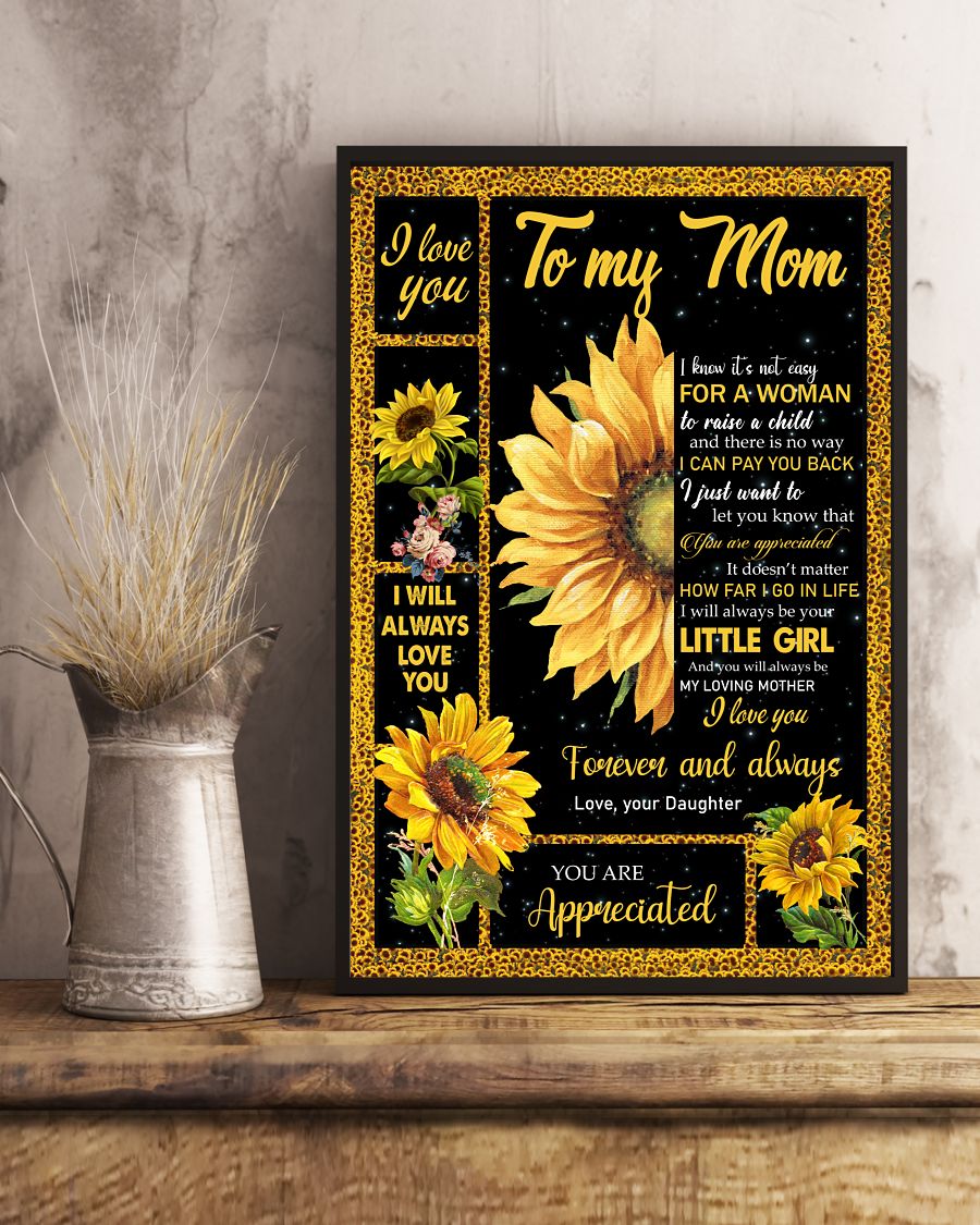 I Love You Forever And Always Canvas And Poster, Mother’s Day Greetings, Mother’s Day Gift From Daughter To Mom, Warm Home Decor Wall Art Visual Art 1616423019817.jpg