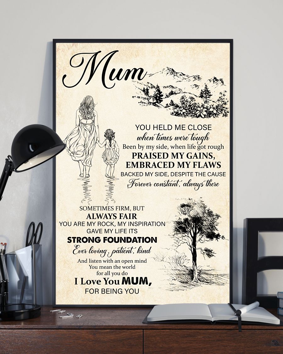 You Held Me Close When Times Were Tough Canvas And Poster, Mother’s Day Greetings, Mother’s Day Gift From Daughter To Mom, Warm Home Decor Wall Art Visual Art 1616423025276.jpg