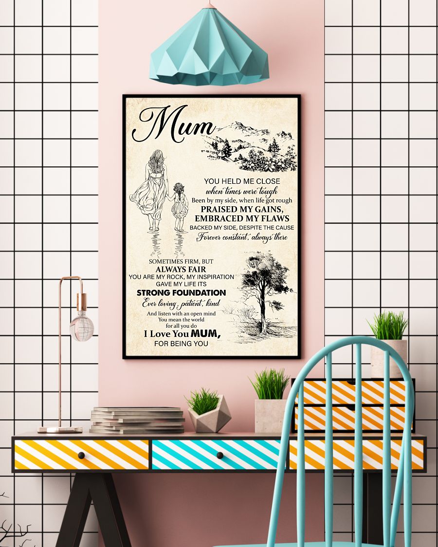 You Held Me Close When Times Were Tough Canvas And Poster, Mother’s Day Greetings, Mother’s Day Gift From Daughter To Mom, Warm Home Decor Wall Art Visual Art 1616423025845.jpg