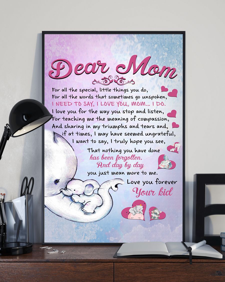 For All The Special Elephant Canvas And Poster, Mother’s Day Greetings, Mother’s Day Gift For Mom, Warm Home Decor Wall Art Visual Art 1616423027058.jpg