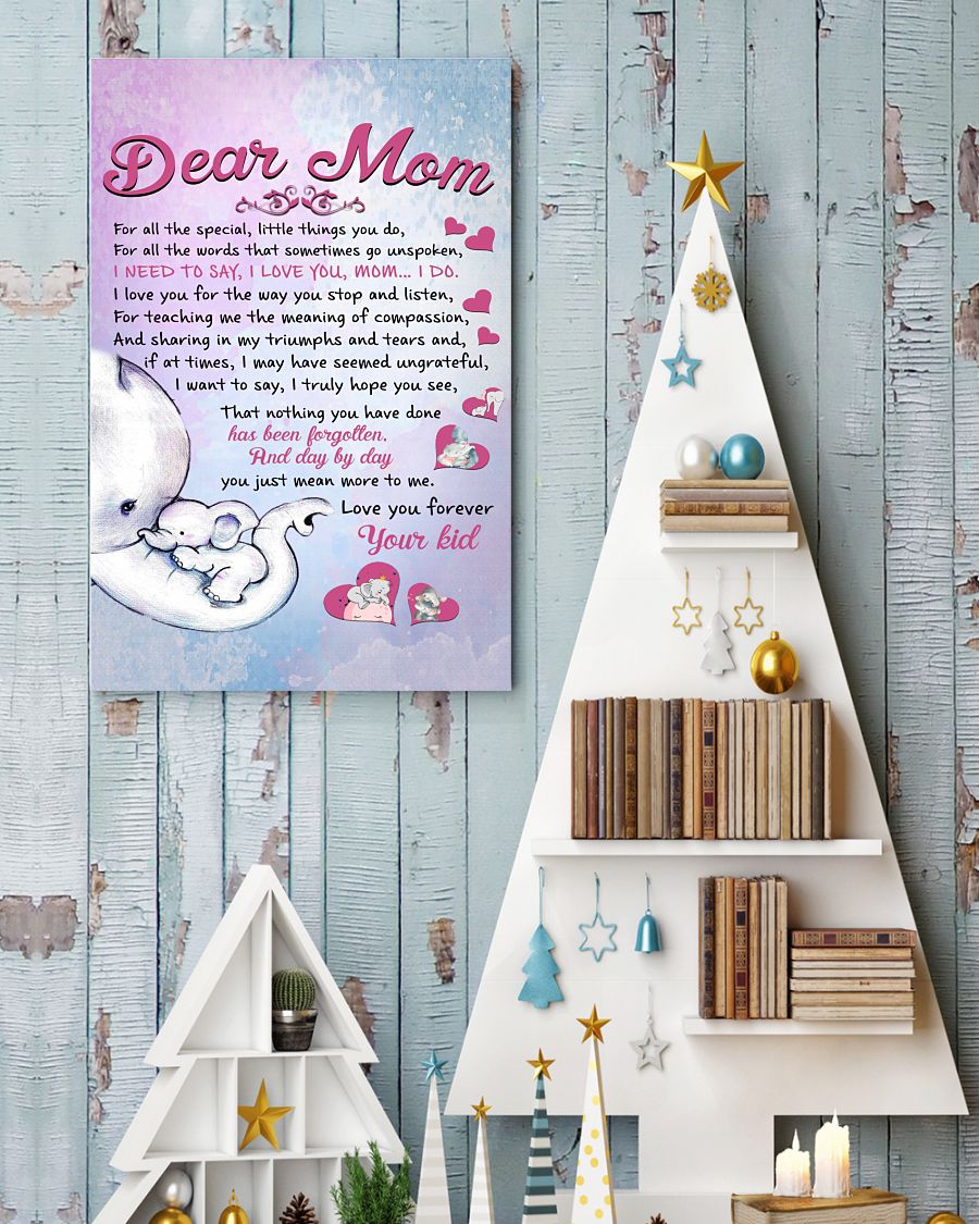 For All The Special Elephant Canvas And Poster, Mother’s Day Greetings, Mother’s Day Gift For Mom, Warm Home Decor Wall Art Visual Art 1616423028329.jpg