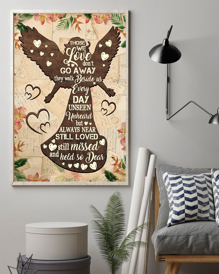 Those We Love Don't Go Away Canvas And Poster, Best Mother’s Day Gift Ideas, Mother’s Day Gift For Mom, Warm Home Decor Wall Art Visual Art 1616423032142.jpg