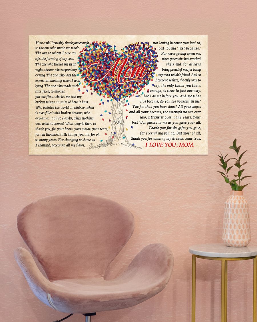 Thanks For The Gift Lanscape Canvas And Poster | Wall Decor Visual Art, Best Mother’s Day Gift Ideas, Mother’s Day Gift For Mom, Warm Home Decor Wall Art Visual Art 1616423189919.jpg
