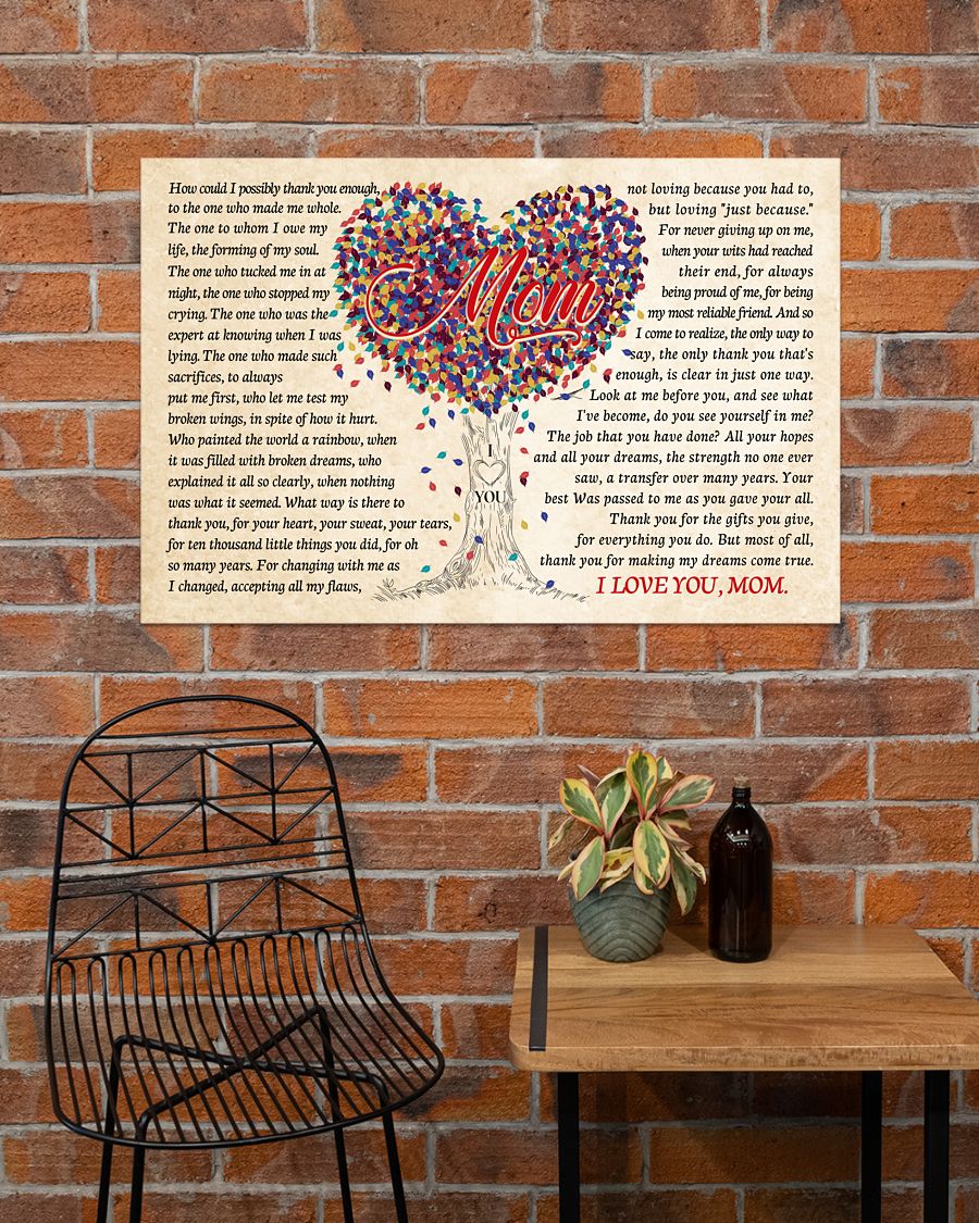 Thanks For The Gift Lanscape Canvas And Poster | Wall Decor Visual Art, Best Mother’s Day Gift Ideas, Mother’s Day Gift For Mom, Warm Home Decor Wall Art Visual Art 1616423190177.jpg