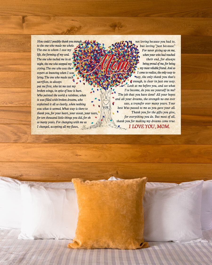 Thanks For The Gift Lanscape Canvas And Poster | Wall Decor Visual Art, Best Mother’s Day Gift Ideas, Mother’s Day Gift For Mom, Warm Home Decor Wall Art Visual Art 1616423190884.jpg