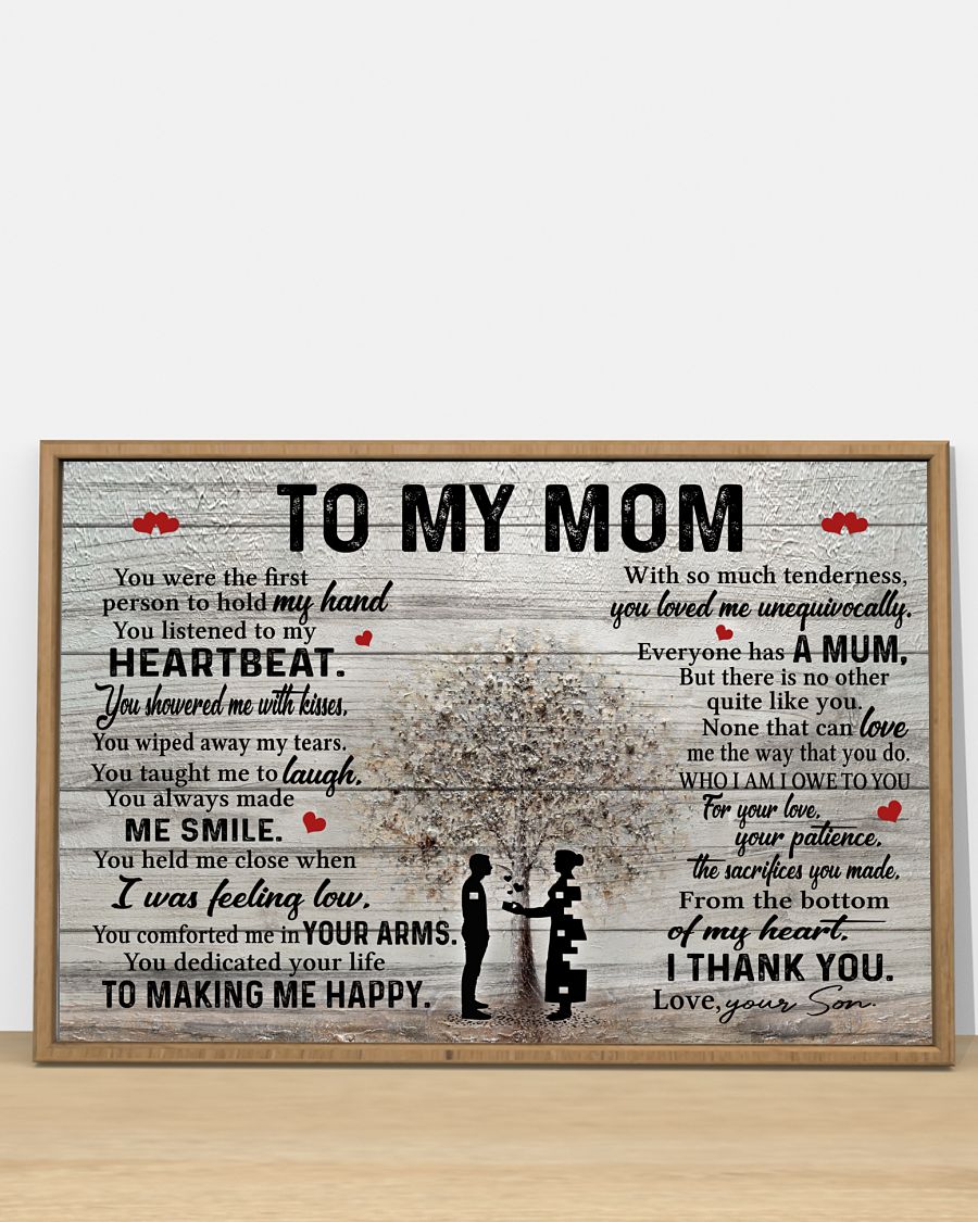 To Making Me Happy Lanscape Canvas And Poster, Best Mother’s Day Gift Ideas, Mother’s Day Gift From Son To Mom, Warm Home Decor Wall Art Visual Art 1616423192337.jpg