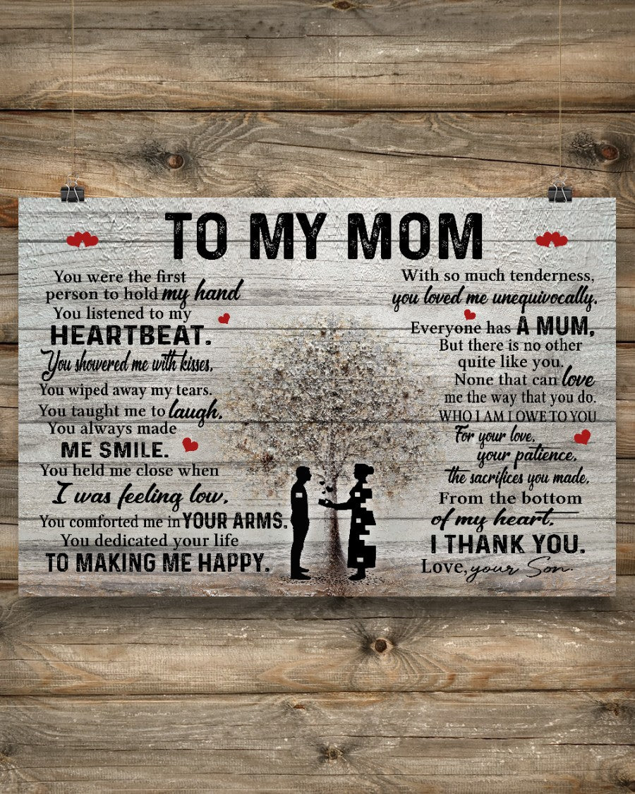 To Making Me Happy Lanscape Canvas And Poster, Best Mother’s Day Gift Ideas, Mother’s Day Gift From Son To Mom, Warm Home Decor Wall Art Visual Art 1616423192856.jpg