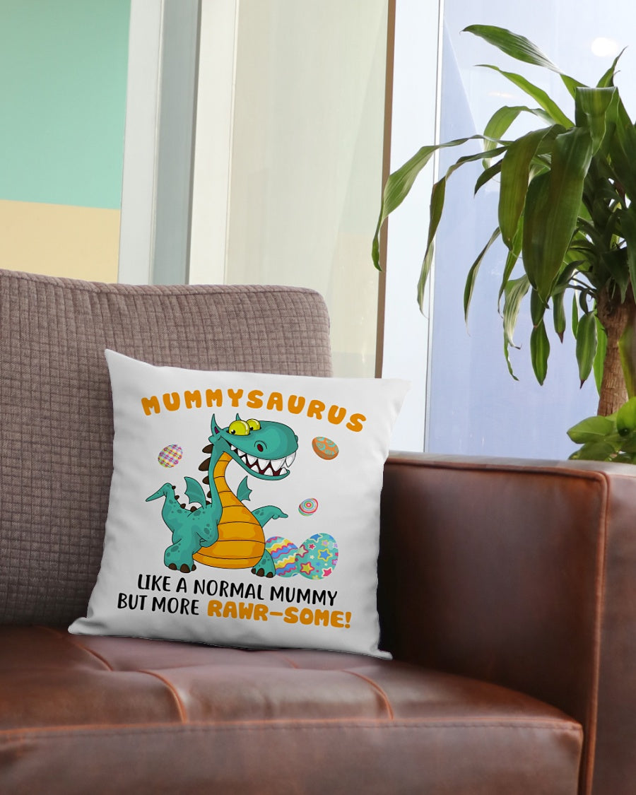 MummySaurus Like A Normal Mummy Square Pillow, Best Mother’s Day Gift Ideas, Mother's Day Gift For Mom, Thank You Gifts For Mother’s Day			 1616516295016.jpg