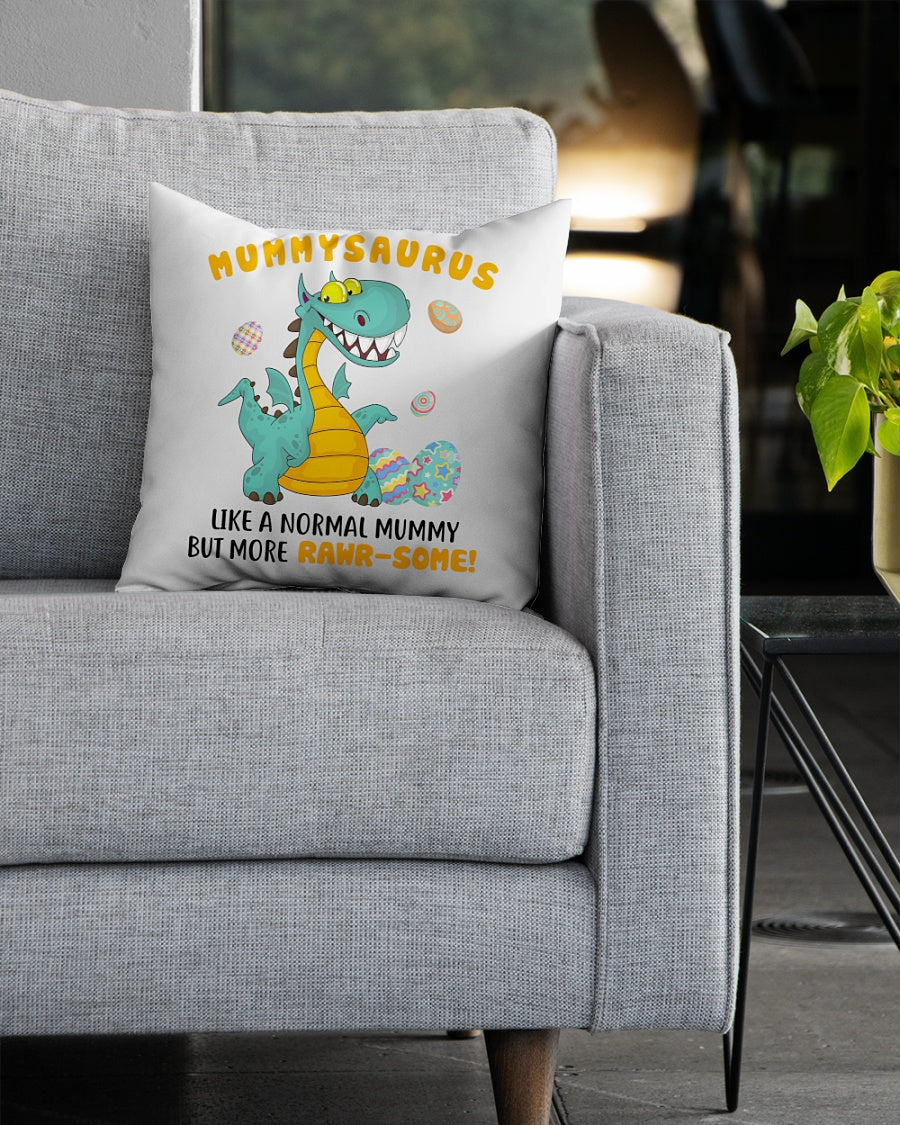 MummySaurus Like A Normal Mummy Square Pillow, Best Mother’s Day Gift Ideas, Mother's Day Gift For Mom, Thank You Gifts For Mother’s Day			 1616516296325.jpg