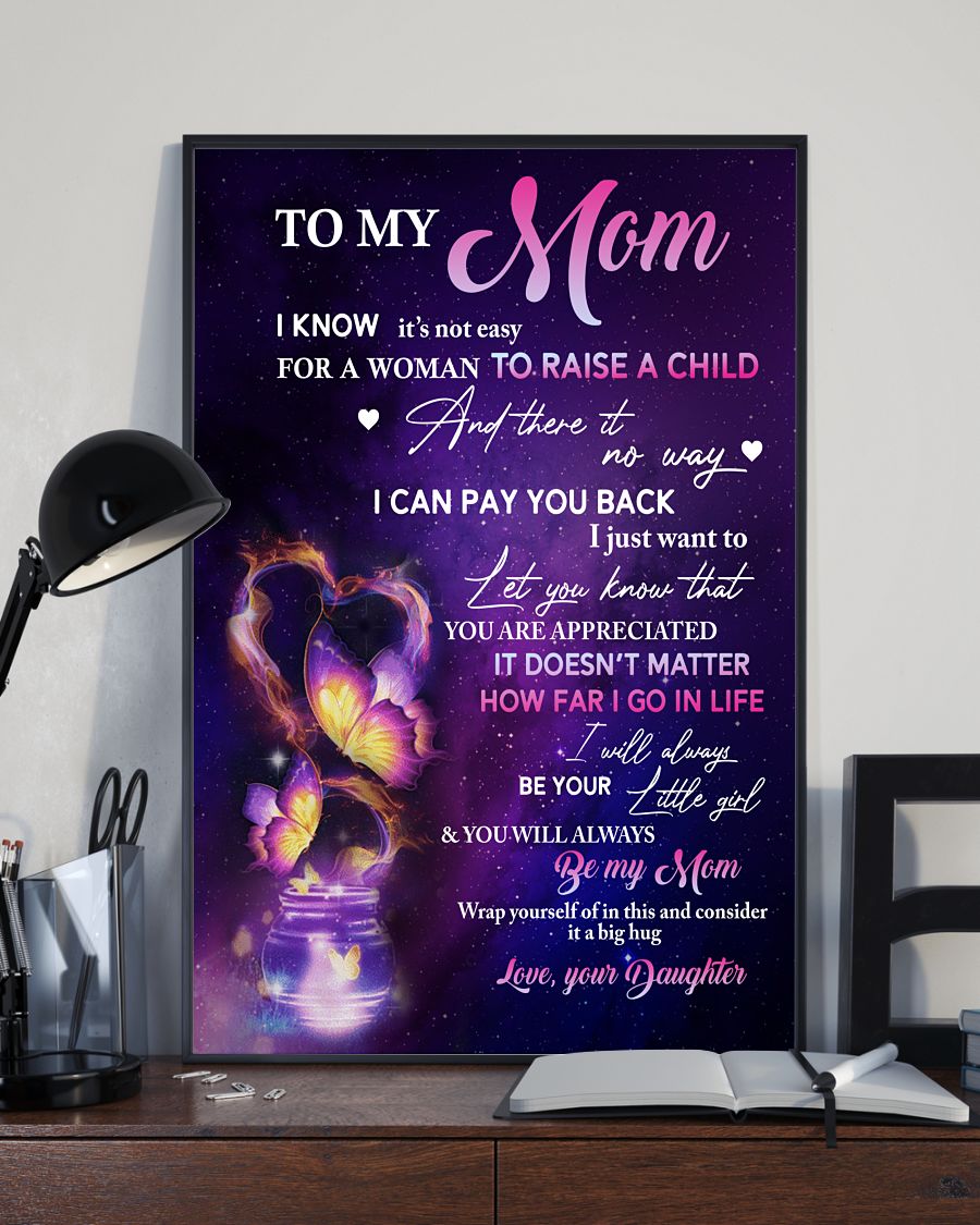 Your Little Girl Canvas And Poster, Best Mother’s Day Gift Ideas, Mother’s Day Gift From Daughter To Mom, Warm Home Decor Wall Art Visual Art 1616521901713.jpg