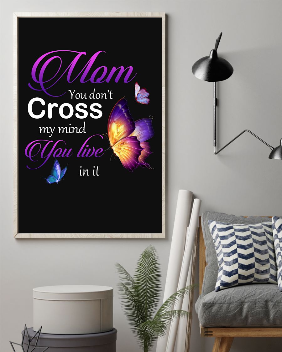 You Don't Cross My Mind Canvas And Poster, Best Mother’s Day Gift Ideas, Mother’s Day Gift For Mom, Warm Home Decor Wall Art Visual Art 1616521902207.jpg