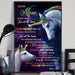 You're The World Unicorn Canvas And Poster, Best Mother’s Day Gift Ideas, Mother’s Day Gift From Son To Mom, Warm Home Decor Wall Art Visual Art 1616521903777.jpg