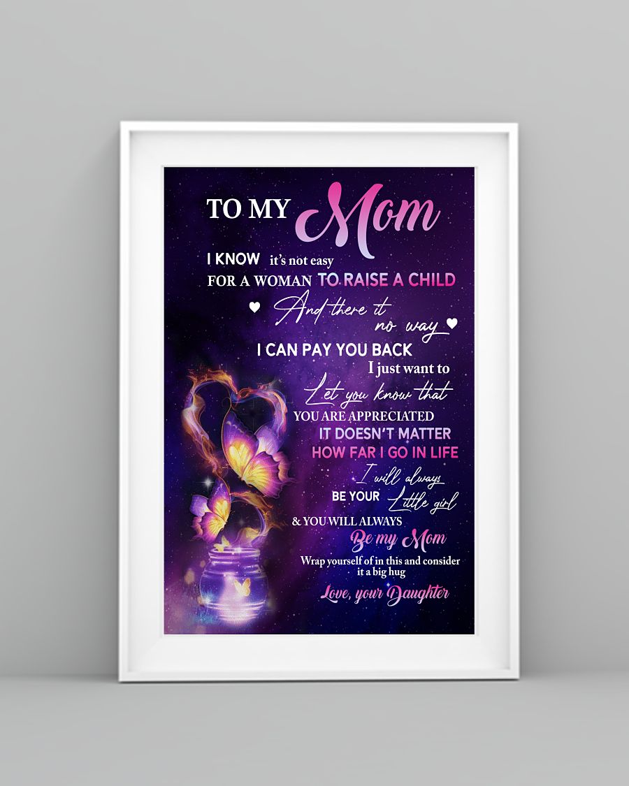 Your Little Girl Canvas And Poster, Best Mother’s Day Gift Ideas, Mother’s Day Gift From Daughter To Mom, Warm Home Decor Wall Art Visual Art 1616521904232.jpg