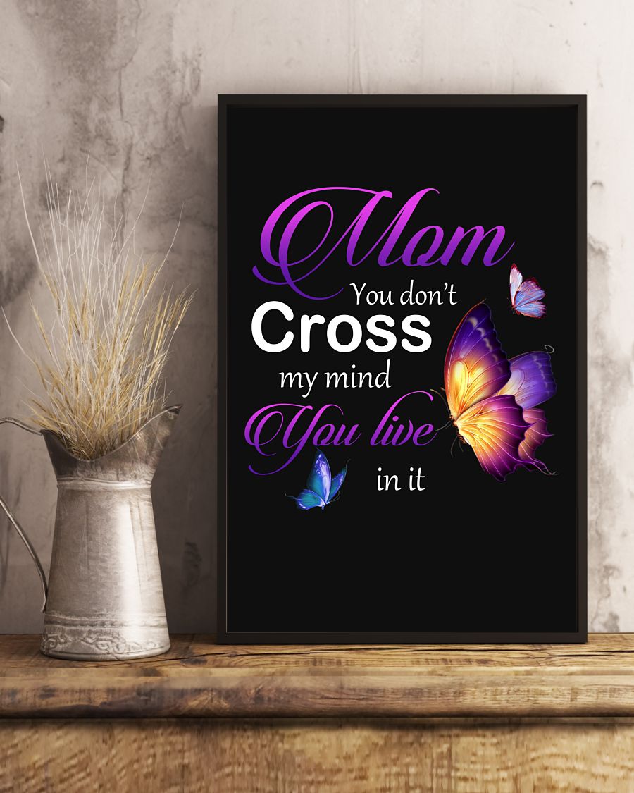 You Don't Cross My Mind Canvas And Poster, Best Mother’s Day Gift Ideas, Mother’s Day Gift For Mom, Warm Home Decor Wall Art Visual Art 1616521907590.jpg