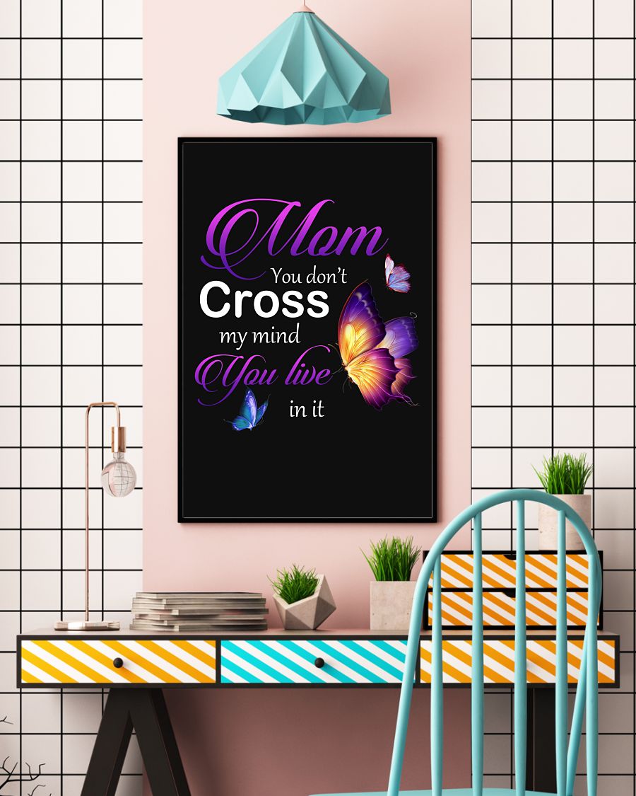 You Don't Cross My Mind Canvas And Poster, Best Mother’s Day Gift Ideas, Mother’s Day Gift For Mom, Warm Home Decor Wall Art Visual Art 1616521909221.jpg