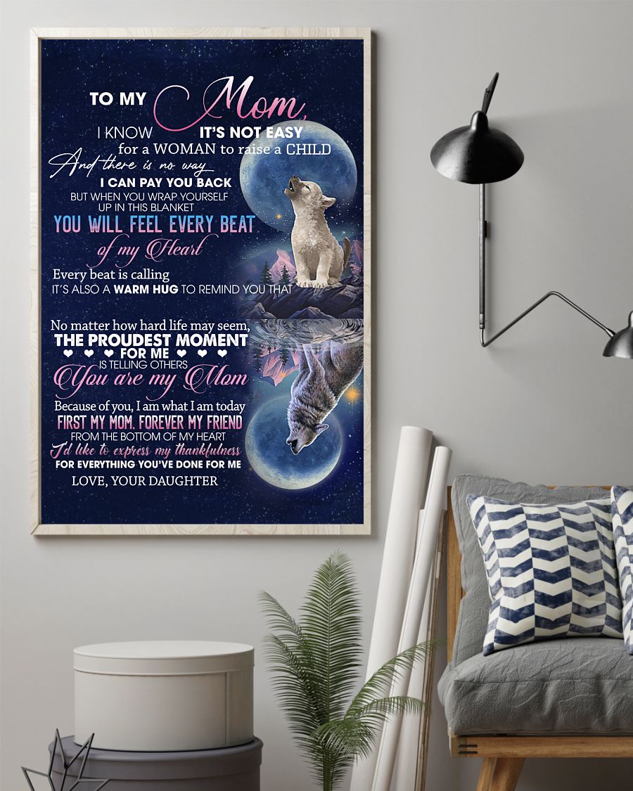 The Proundest Moment For Me Canvas And Poster, Quarantine Mother’s Day Gift, Mother’s Day Gift From Daughter To Mom, Warm Home Decor Wall Art Visual Art 1616521912070.jpg