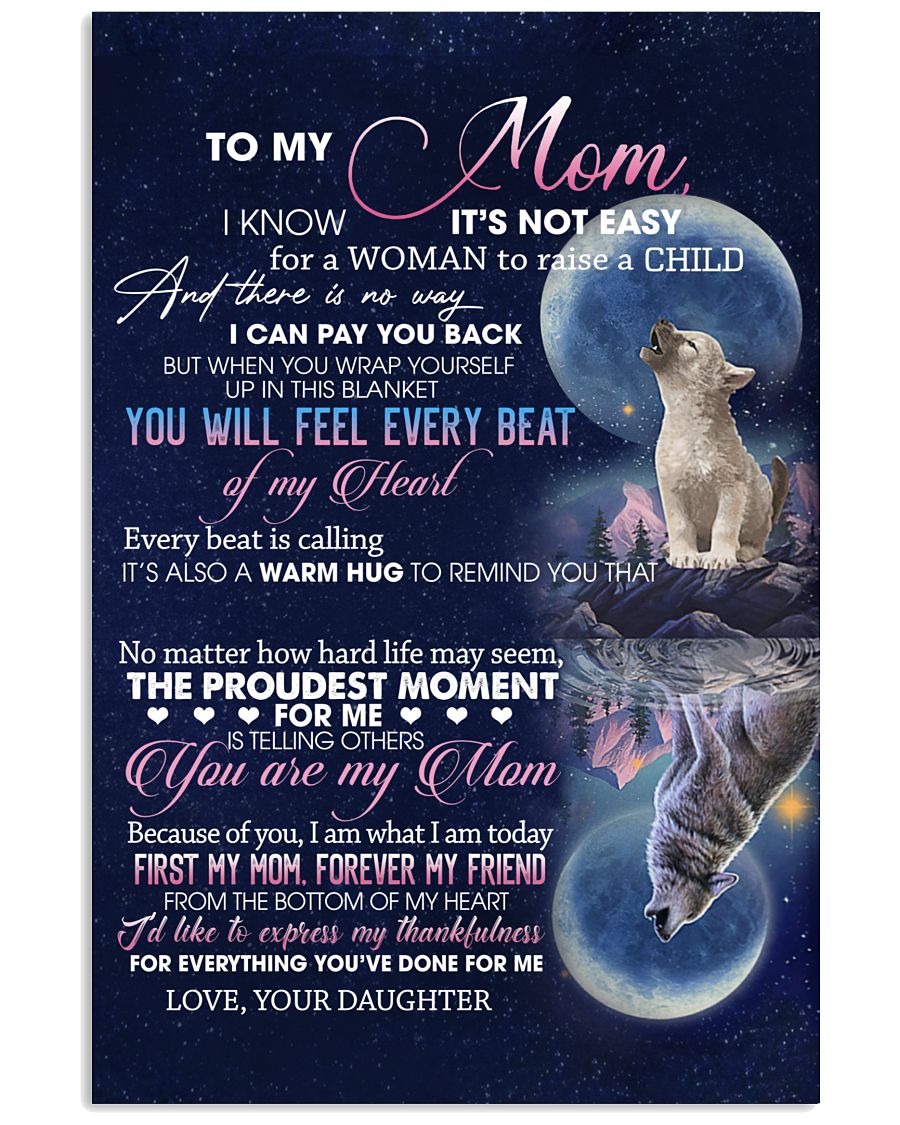The Proundest Moment For Me Canvas And Poster, Quarantine Mother’s Day Gift, Mother’s Day Gift From Daughter To Mom, Warm Home Decor Wall Art Visual Art 1616521912696.jpg