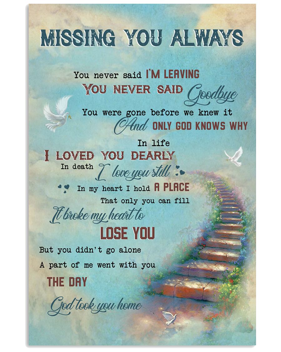 Missing You Always Canvas And Poster, Quarantine Mother’s Day Gift, Mother’s Day Gift For Mom, Warm Home Decor Wall Art Visual Art 1616521913263.jpg