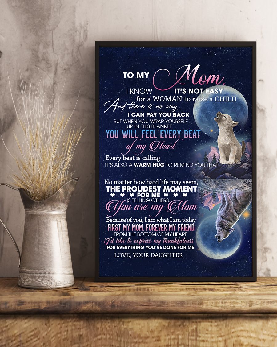 The Proundest Moment For Me Canvas And Poster, Quarantine Mother’s Day Gift, Mother’s Day Gift From Daughter To Mom, Warm Home Decor Wall Art Visual Art 1616521913902.jpg