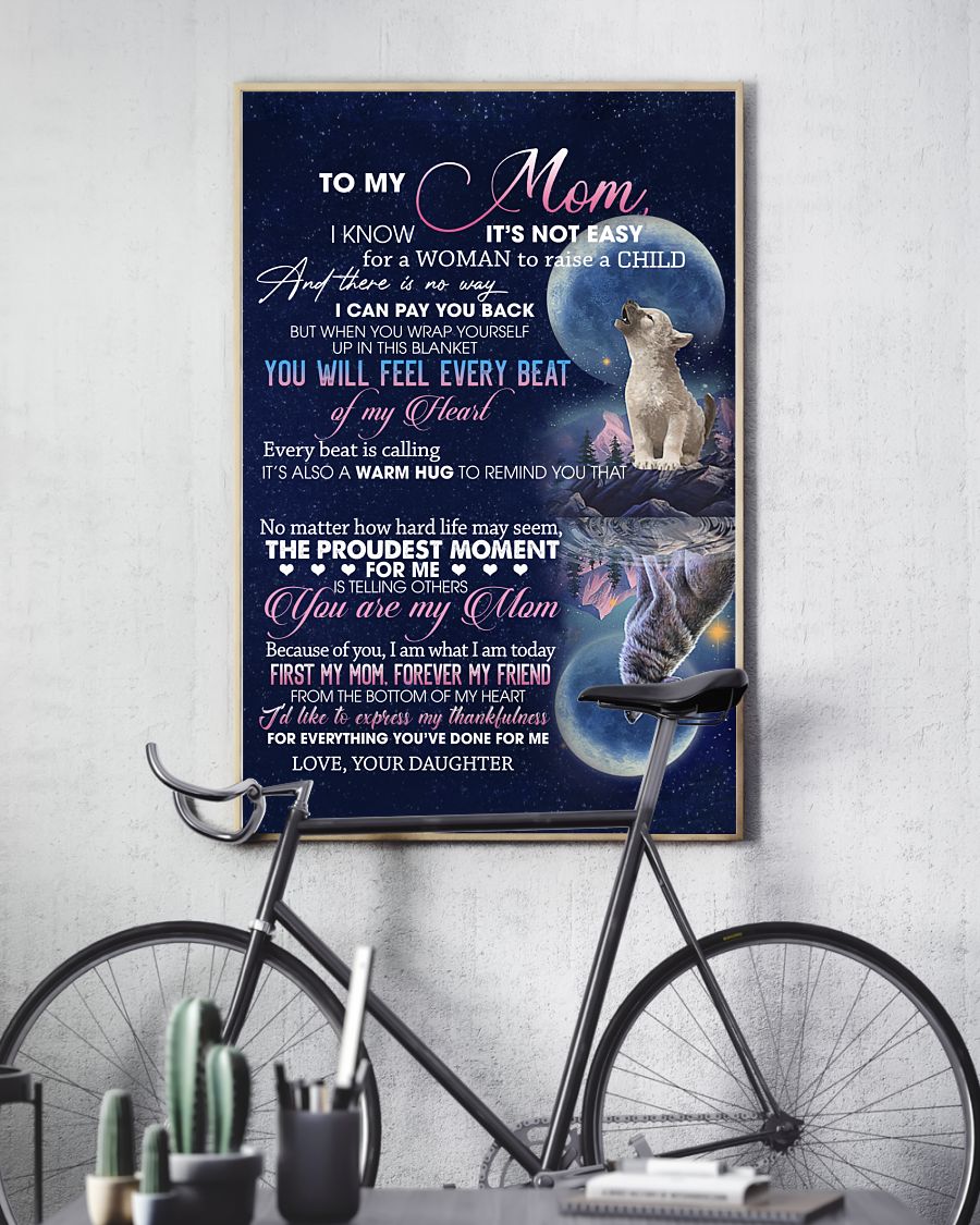 The Proundest Moment For Me Canvas And Poster, Quarantine Mother’s Day Gift, Mother’s Day Gift From Daughter To Mom, Warm Home Decor Wall Art Visual Art 1616521915042.jpg