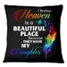 Heaven Is A Beautiful Place, Square Pillow Best Mother s Day Gift Ideas, Mother's Day Gift For Mom, Thank You Gifts For Mother s Day 1616522643010.jpg