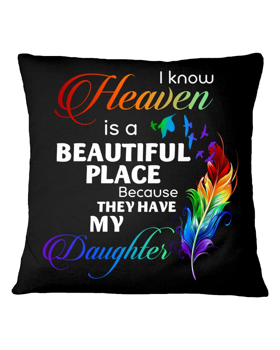 Heaven Is A Beautiful Place, Square Pillow Best Mother s Day Gift Ideas, Mother's Day Gift For Mom, Thank You Gifts For Mother s Day 1616522643010.jpg