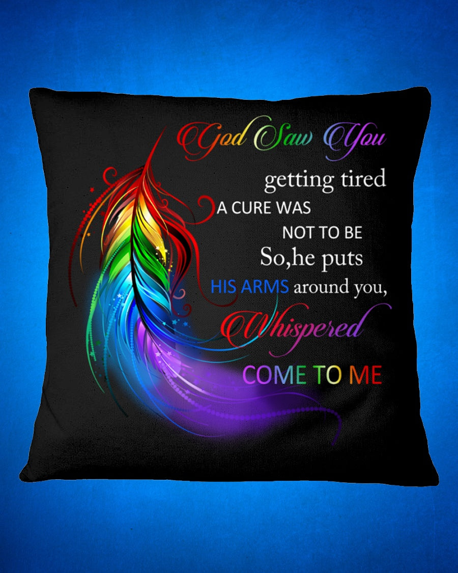 God Saw You Square Pillow, Best Mother’s Day Gift Ideas, Mother's Day Gift For Mom, Thank You Gifts For Mother’s Day 1616522646881.jpg