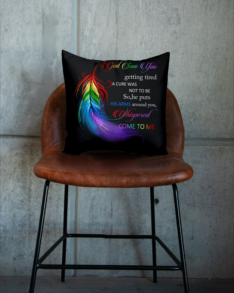 God Saw You Square Pillow, Best Mother’s Day Gift Ideas, Mother's Day Gift For Mom, Thank You Gifts For Mother’s Day 1616522647675.jpg