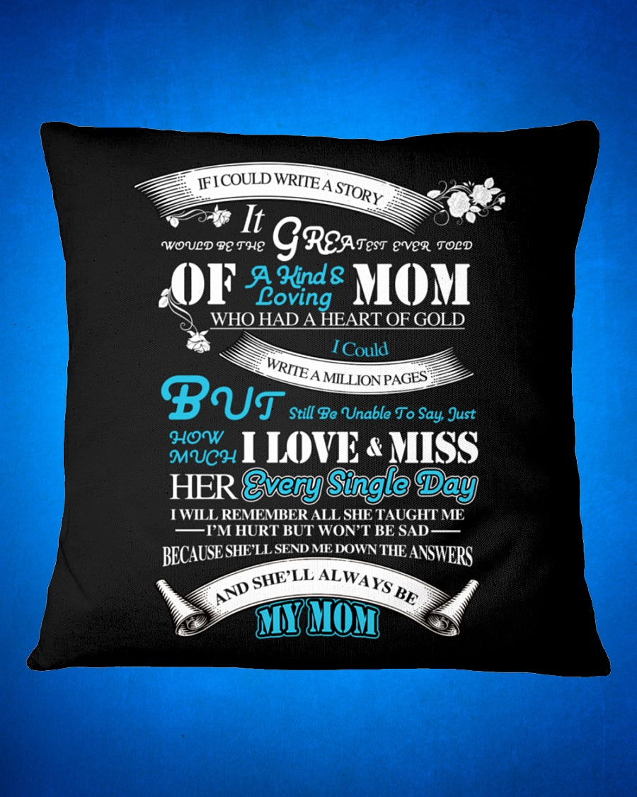 I Will Remember All She Taught Me, Square Pillow Best Mother s Day Gift Ideas, Mother's Day Gift For Mom, Thank You Gifts For Mother s Day 1616522652962.jpg