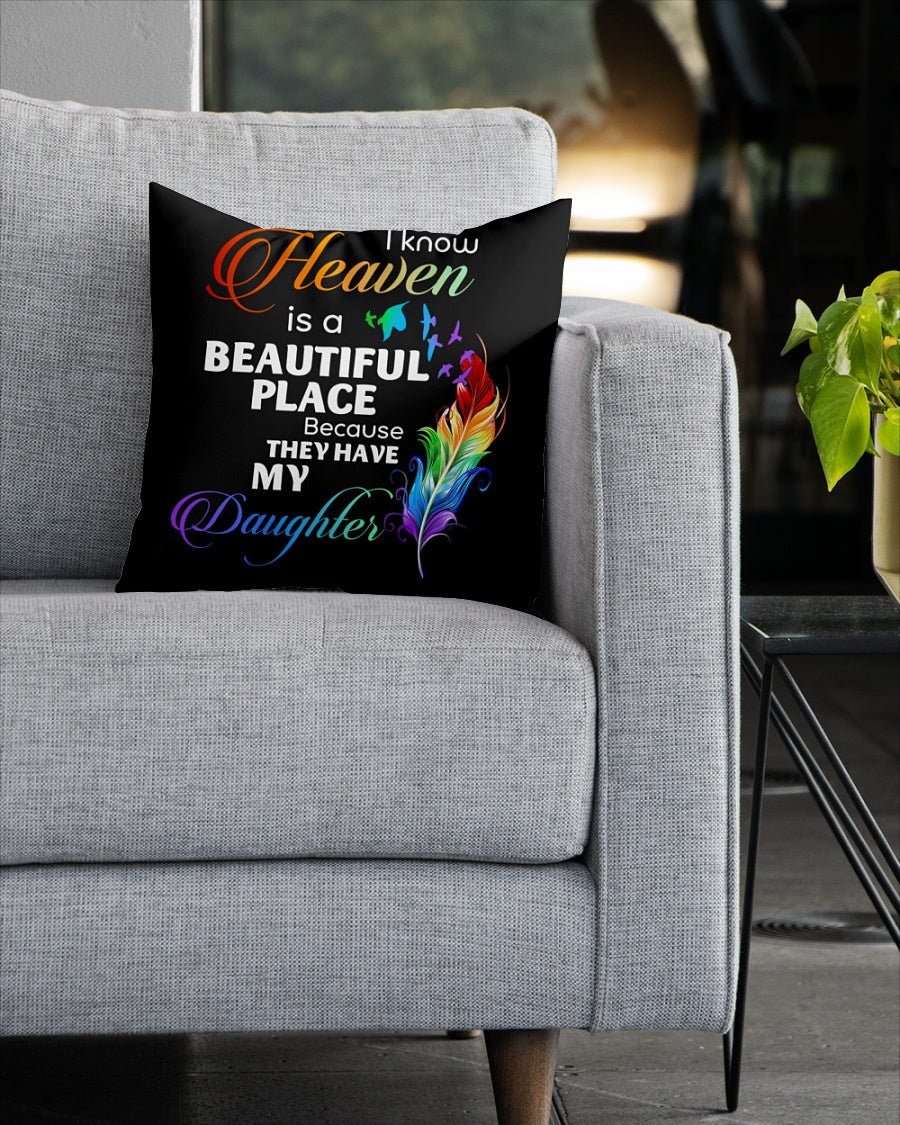 Heaven Is A Beautiful Place, Square Pillow Best Mother s Day Gift Ideas, Mother's Day Gift For Mom, Thank You Gifts For Mother s Day 1616522655153.jpg