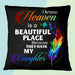 I Know Heaven Is A Beautiful Place, Square Pillow Best Mother s Day Gift Ideas, Thank You Gifts For Mother s Day 1616522660141.jpg
