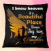 I Know Heaven Is A Beautiful Place Square Pillow, Best Mother’s Day Gift Ideas, Mother's Day Gift For Mom 1616522662952.jpg
