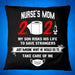 Nurse's Mom My Son Risks His Life To Save Strangers, Square Pillow Thank You Gifts For Mother s Day, Best Mother s Day Gift Ideas 1616607940910.jpg