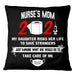 Nurses Mom Is Proud Of Her Daughter Square Pillow, Meaningful Mother’s Day Gift, Best Mother’s Day Gift Ideas, Thank You Gifts For Mother’s Day 1616607945717.jpg